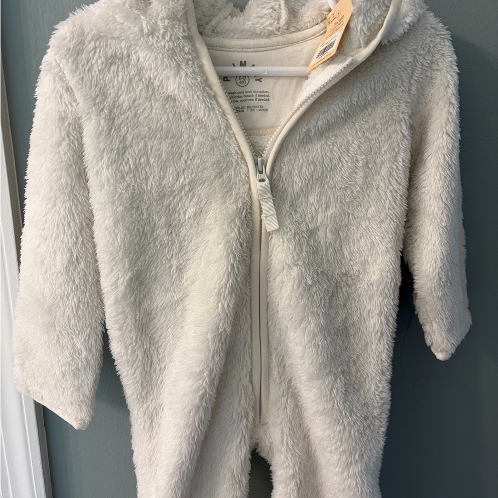 Primary Cream Fleece Kids One Piece